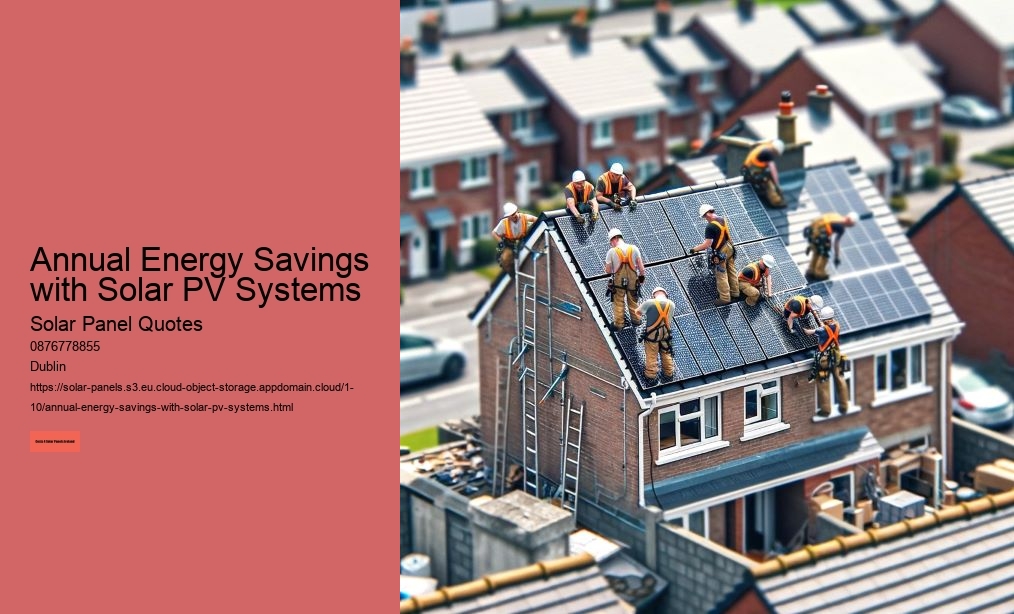 Annual Energy Savings with Solar PV Systems