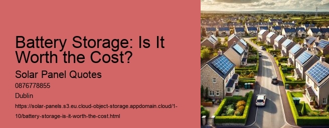 Battery Storage: Is It Worth the Cost?