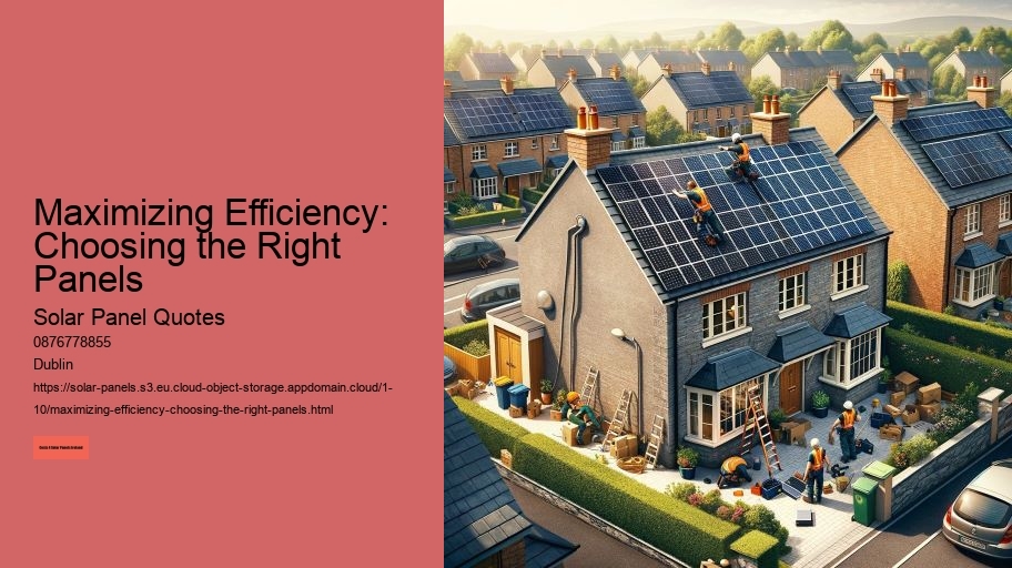 Maximizing Efficiency: Choosing the Right Panels