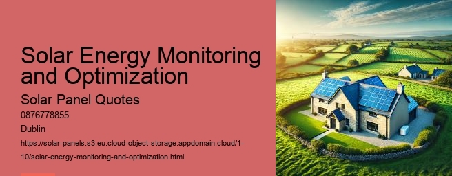 Solar Energy Monitoring and Optimization