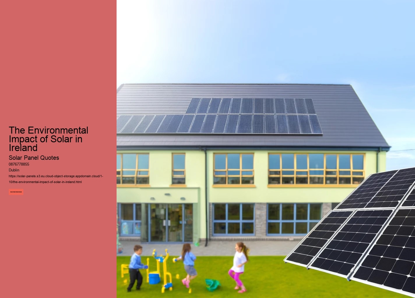 The Environmental Impact of Solar in Ireland