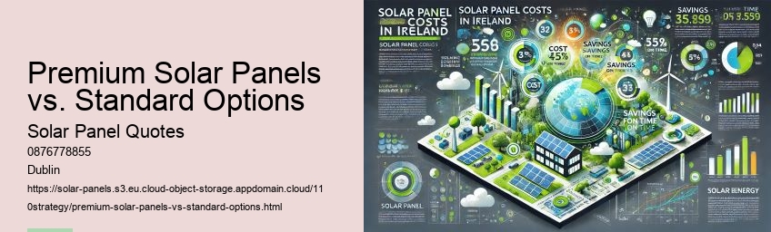 Premium Solar Panels vs. Standard Options